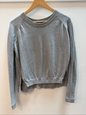 Lululemon Gray Crewneck Knit Sweater